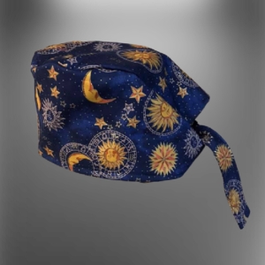 Celestial Night Sky Scrub Hat