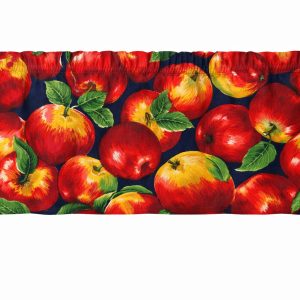 Apples All Over Window Valance