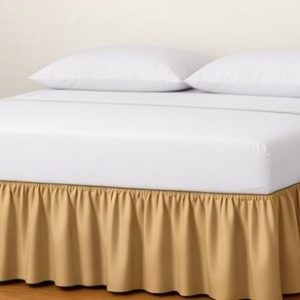 Twin XXL Bed Skirt – Custom Drop Length