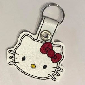 Hello Kitty Key Ring – Red Bow