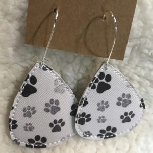 Paw Print Earrings – Cute Pet Lover Jewelry