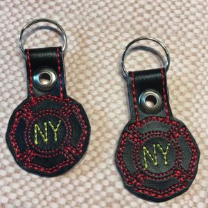 New York Fire Dept Key Chain – FDNY‑Inspired Bag Tag