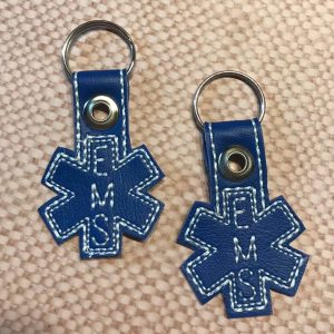 EMS Star of Life Key Chain