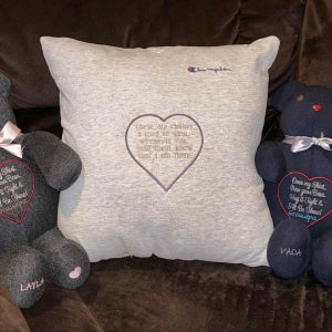 14" Memory Bear – Handmade Keepsake Bear
