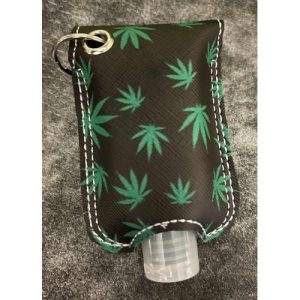 Pot Leaf Hand Sanitizer Holder
