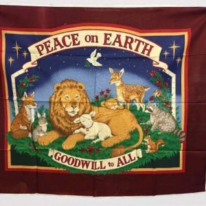 Vintage Peace On Earth Animal - SKU V592012