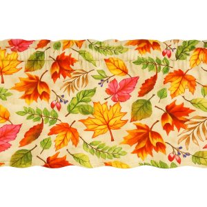 Happy Gatherings Fall Leaves Valances