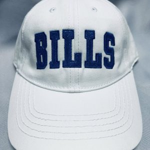 Buffalo Bills White Embroidered Cap – Perfect Fan Gift
