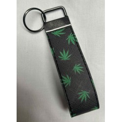 Pot Leaf Key Chain