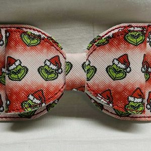 Grinch Christmas Hair Bow – Perfect Holiday Gift for Kids