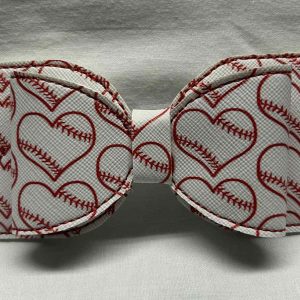 Softball Hair Bow – Perfect for Games & Team Spirit