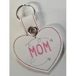 Mom Heart Keychain – Perfect Mother’s Day Gift