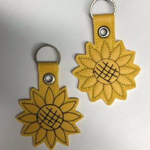 Sunflower Key Ring – Floral Charm
