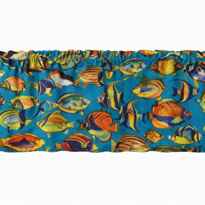 Tropical Fish Ocean Window Valances
