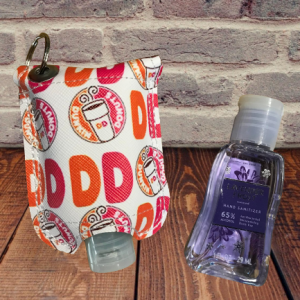 Dunkin’ Coffee Hand Sanitizer Holder - Key Chain