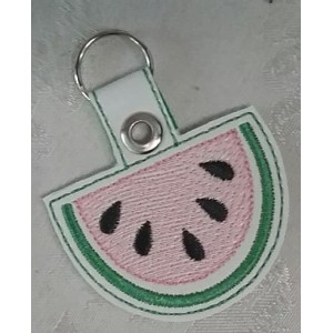 Watermelon Key Ring – Fruit Slice Charm