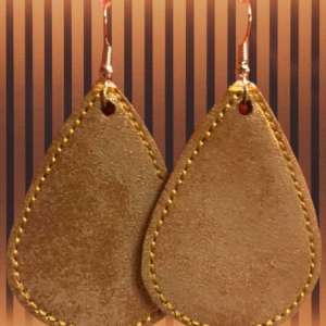 Faded Gold Drop Earrings
