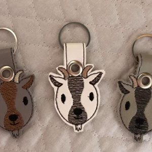 Goat Farm Key Chain