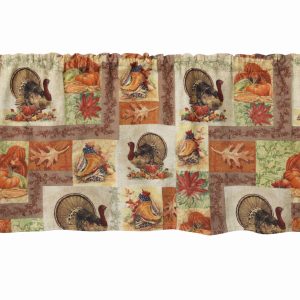 Thanksgiving Holiday Turkey Valances