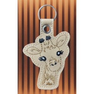 Giraffe Safari Animal Key Chain