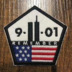 9/11 Remembrance Patch – Embroidered Memorial Patch