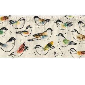 Feathered Birds Nature Valances