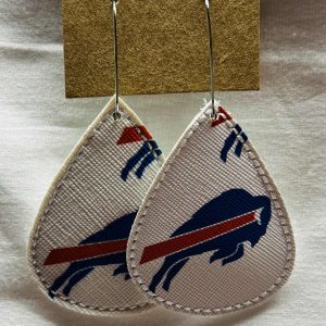Buffalo Bills Football Earrings – Team Spirit Jewelry