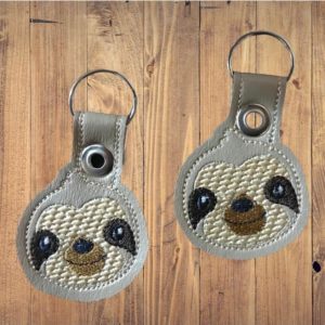 Cute Sloth Keychain