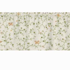 Butterflies and Flowers Curtain Valances