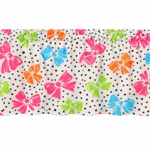 Colorful Bows Window Valances