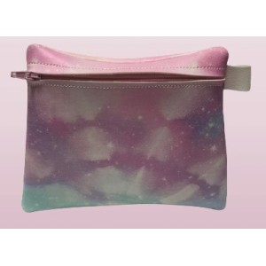 Starry clouds Vinyl Zipper Bag
