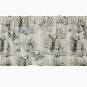 Nature‑Inspired Toile Wildlife Valances