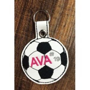 Soccer Ball Sports Key Chain